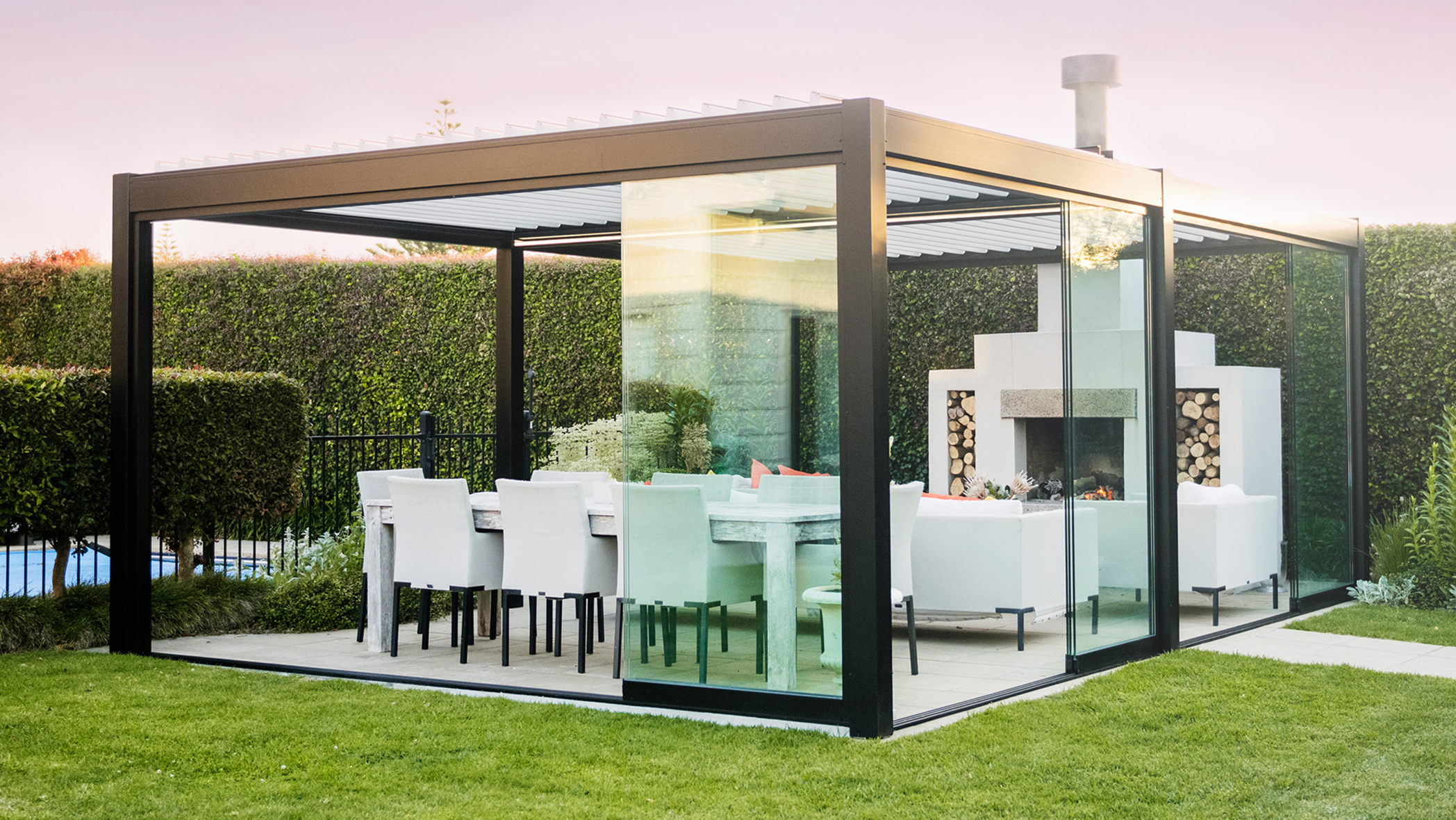 Outdoor Glass Rooms